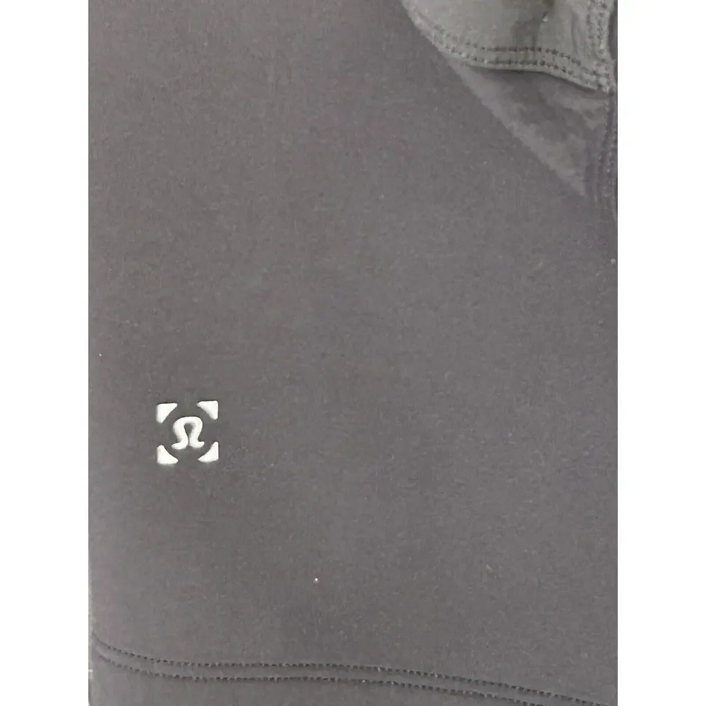 Lululemon Athletic Shorts Men's Black Anti-Gravity Luon Elastic Waist Size L - Picture 3 of 4